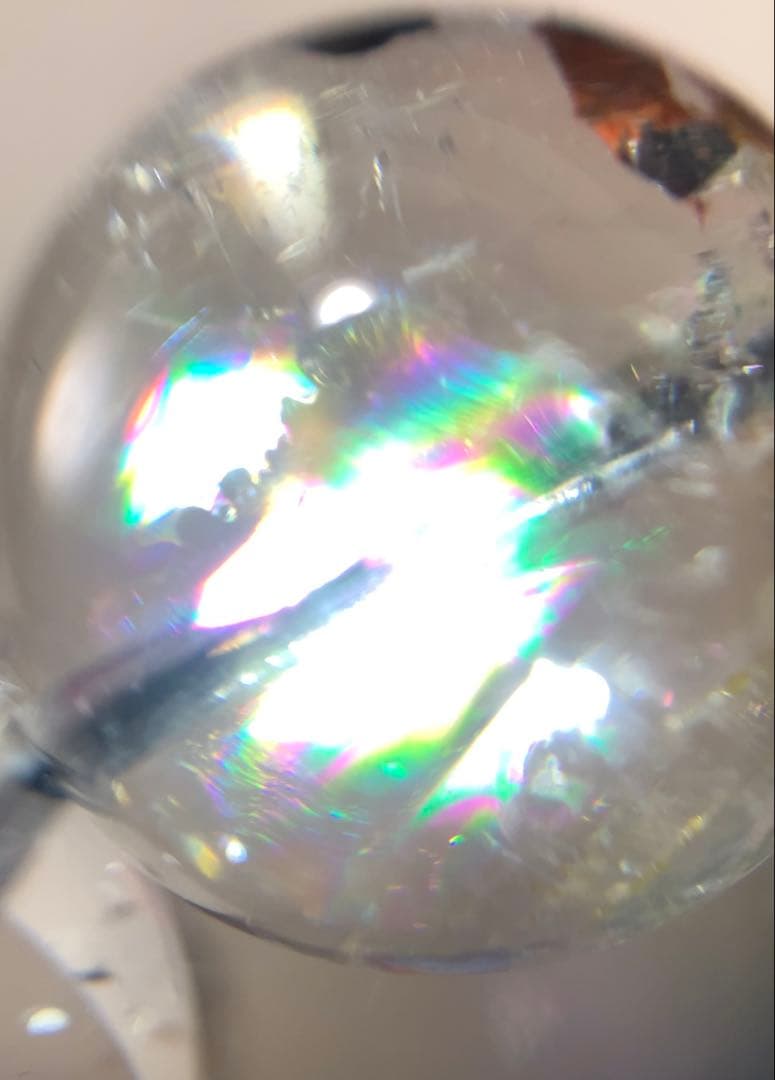 パワー強めクリア❣️★ハイクオリティ★ ヒマラヤ山脈エレスチャル水晶　ブレスレット