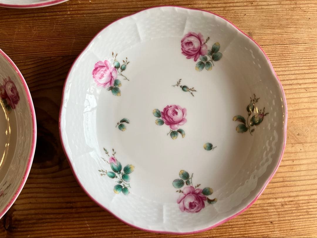 ジノリ　アンティークローズ　13.5ラウンドディッシュ×5