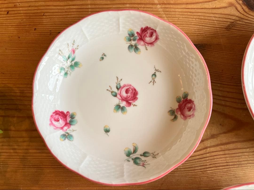 ジノリ　アンティークローズ　13.5ラウンドディッシュ×5