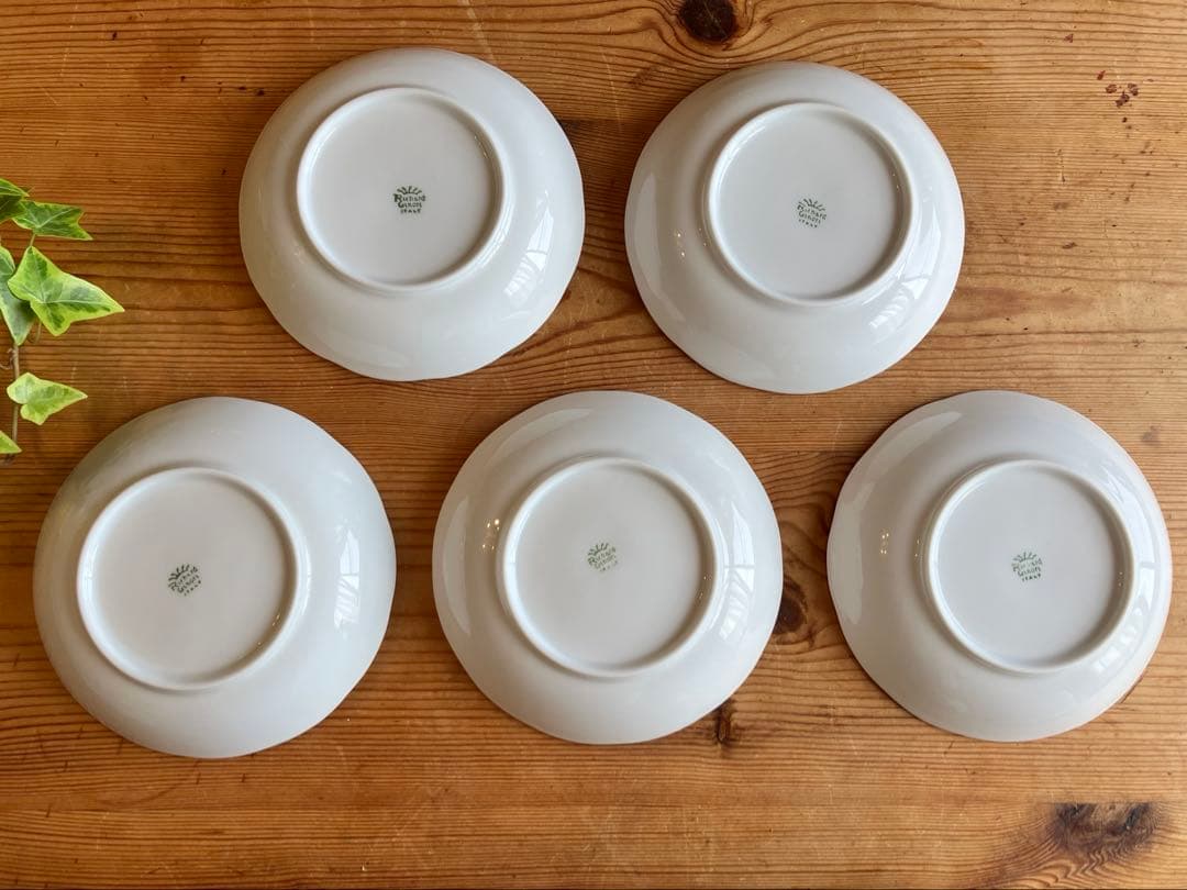 ジノリ　アンティークローズ　13.5ラウンドディッシュ×5