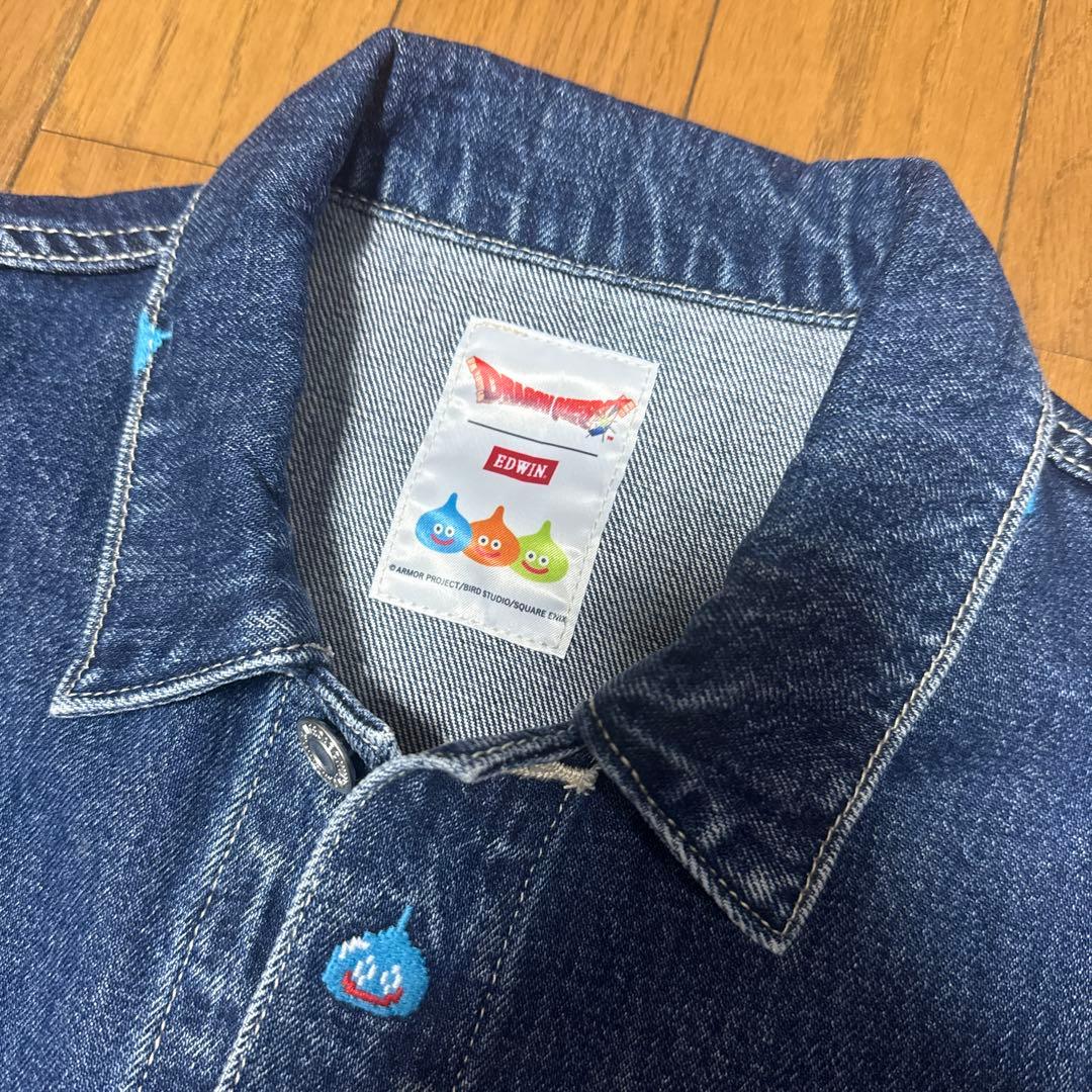 ドラクエ ドラゴンクエスト アウトレット限定 EDWIN デニムジャケット