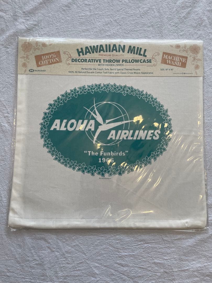 HAWAIIAN MILL クッションカバー 2枚セット　新品未開封品