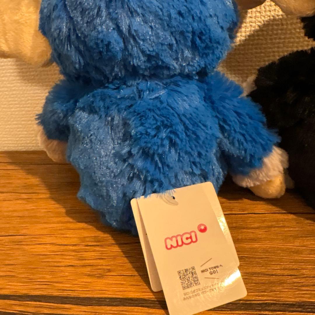 モータル グレムリン ギズモ ぬいぐるみ ブルー グレー シリアル