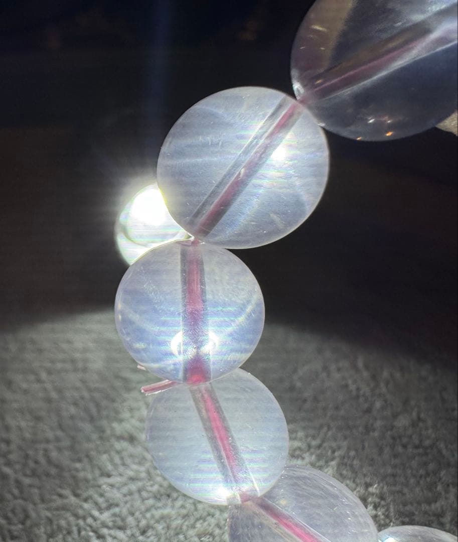 スターローズクウォーツ　11.5mm 透明感抜群　愛を追求したい方へ