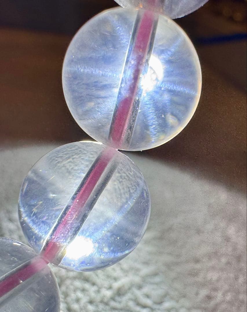 スターローズクウォーツ　11.5mm 透明感抜群　愛を追求したい方へ