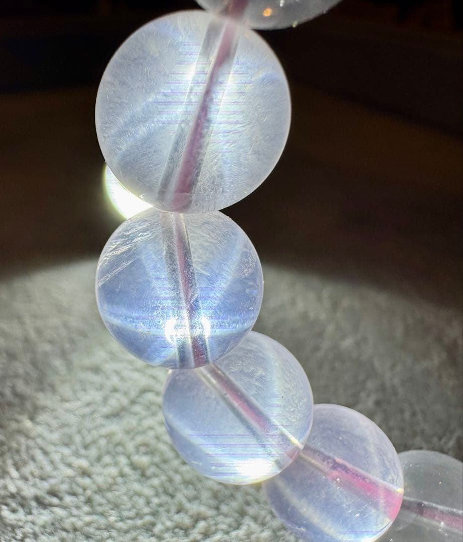 スターローズクウォーツ　11.5mm 透明感抜群　愛を追求したい方へ