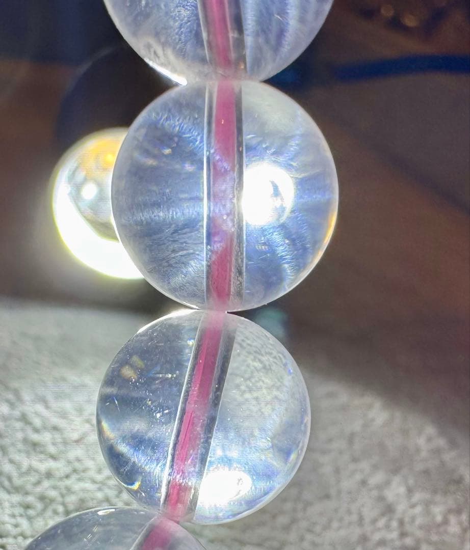 スターローズクウォーツ　11.5mm 透明感抜群　愛を追求したい方へ