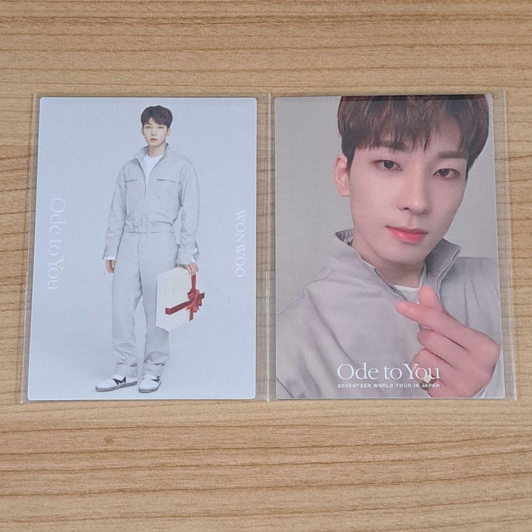 SEVENTEEN Ode to you オデコン トレカ ウォヌ 2枚セット - メルカリ