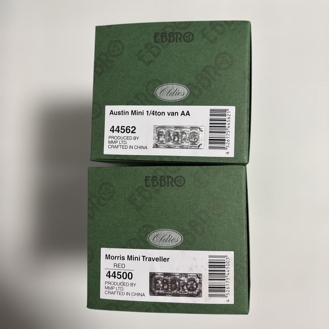 エブロ オースチンミニ&モーリスミニ 2台セット SCALE 1/43 - メルカリ
