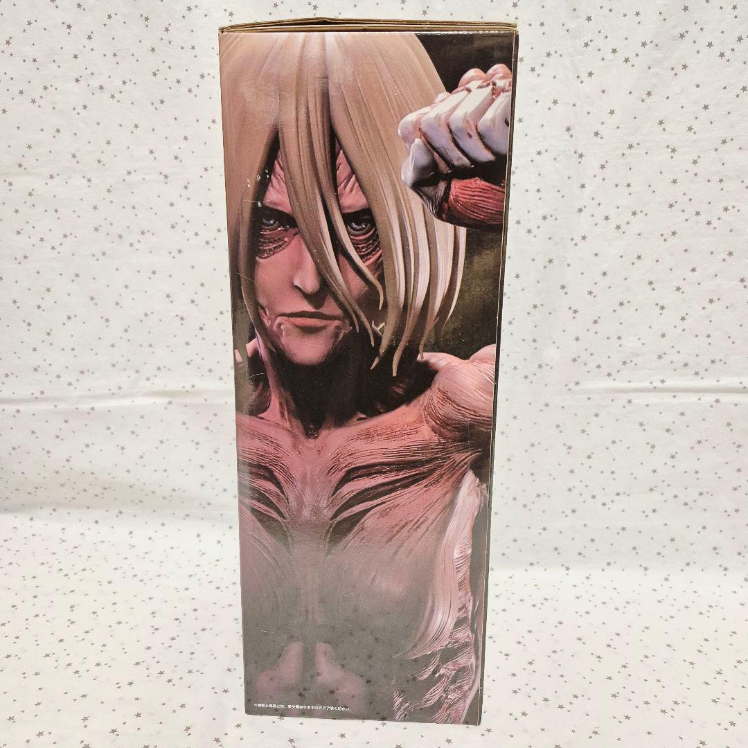 進撃の巨人　一番くじ　ラスト　フィギュア　終尾　女型　エレン　ミカサ　アルミン