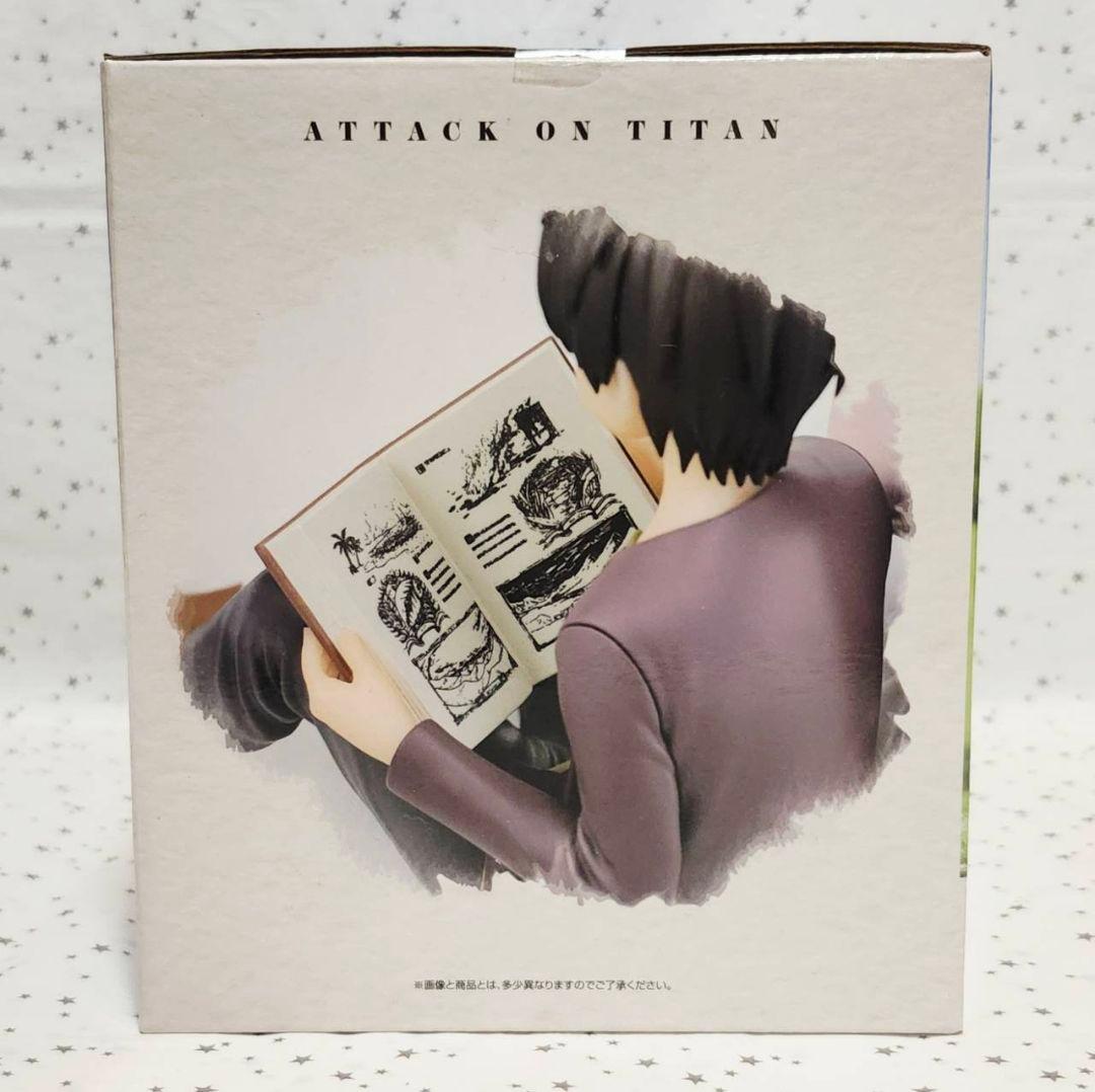 進撃の巨人　一番くじ　ラスト　フィギュア　終尾　女型　エレン　ミカサ　アルミン