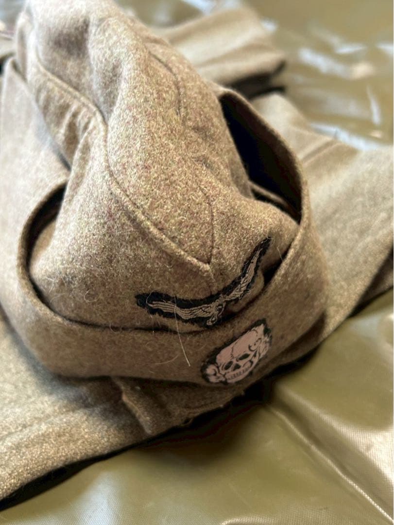 WW2 ドイツ軍 SS戦車兵　ジャケットと略帽