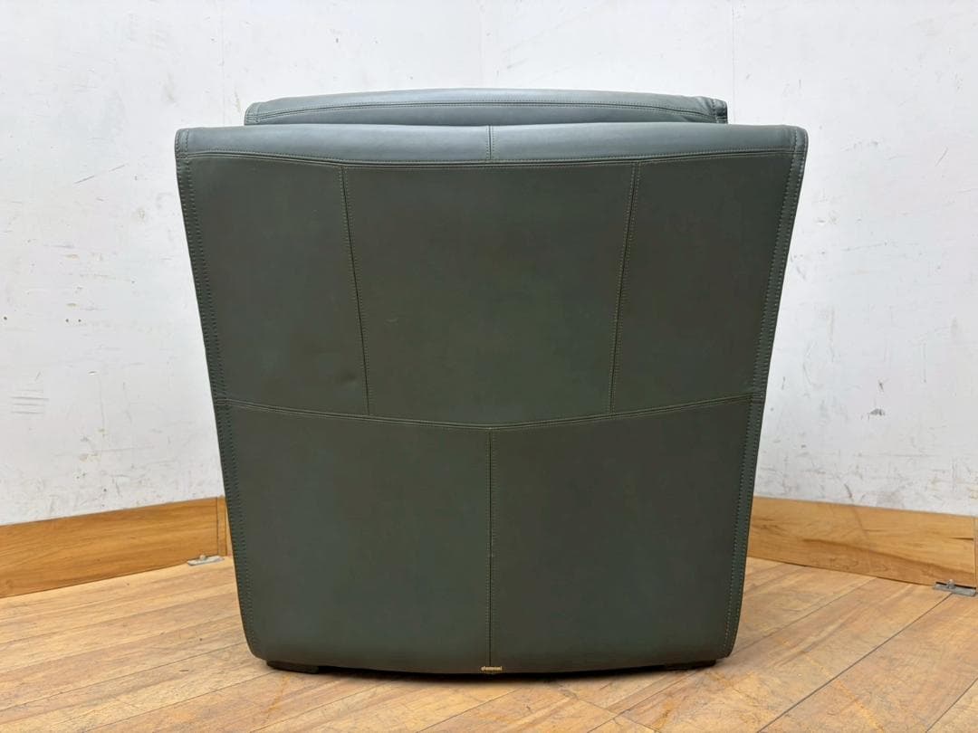 T8003☆ドマーニ☆domani☆エクセルライフ☆本革☆シングルソファ