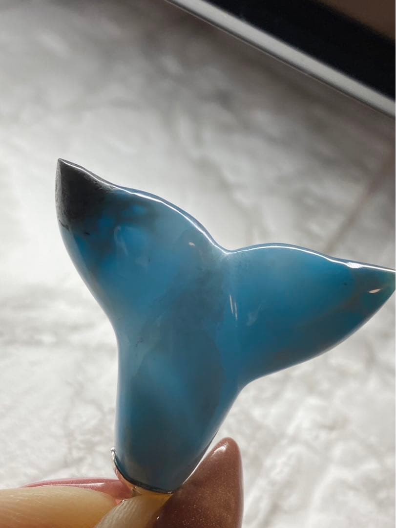 《大特価》ラリマー テール クジラのしっぽ 高品質 大きいサイズ