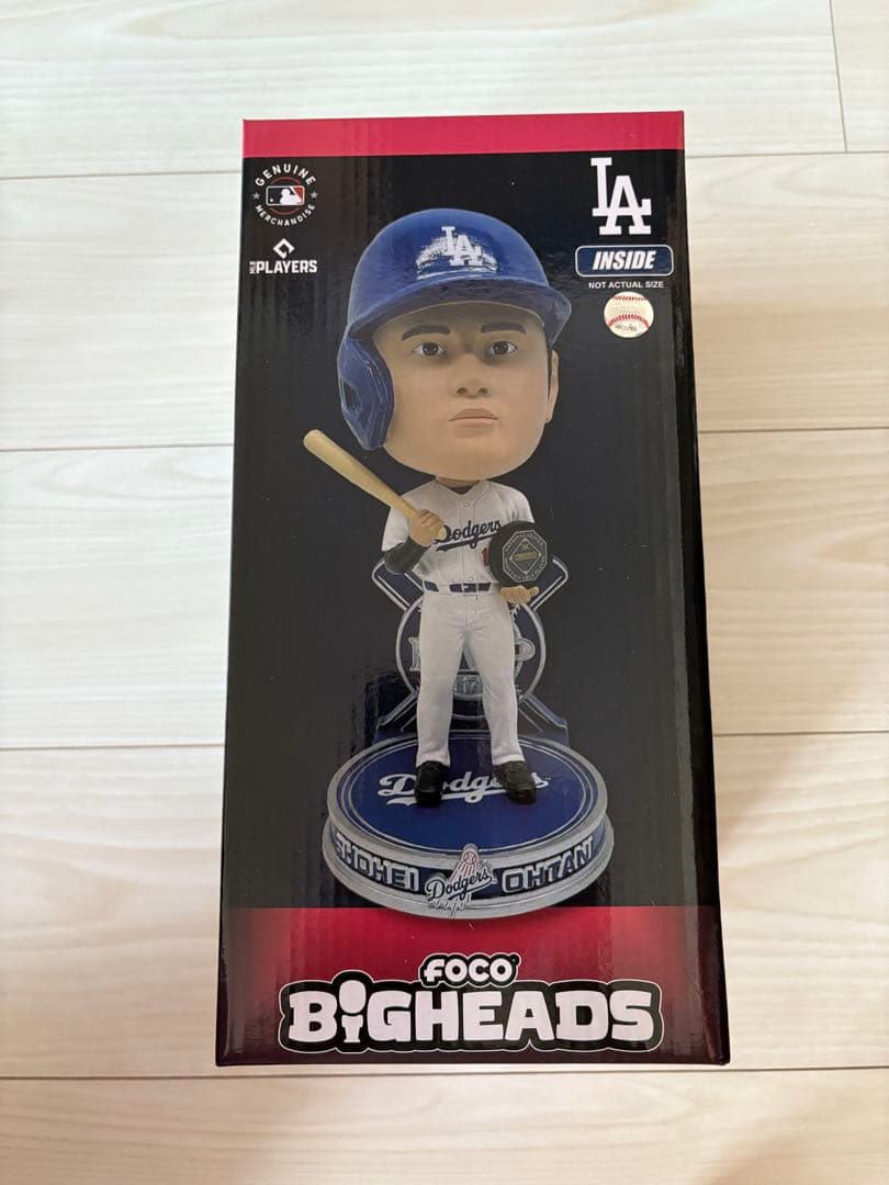 大谷翔平 アーロンジャッジFOCO社 2024MVP受賞BIG HEADセット - メルカリ