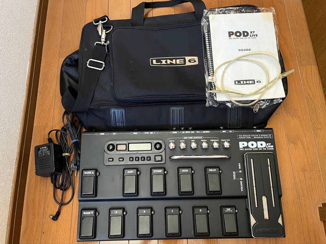 LINE 6 POD XT LIVE ギターエフェクター - メルカリ
