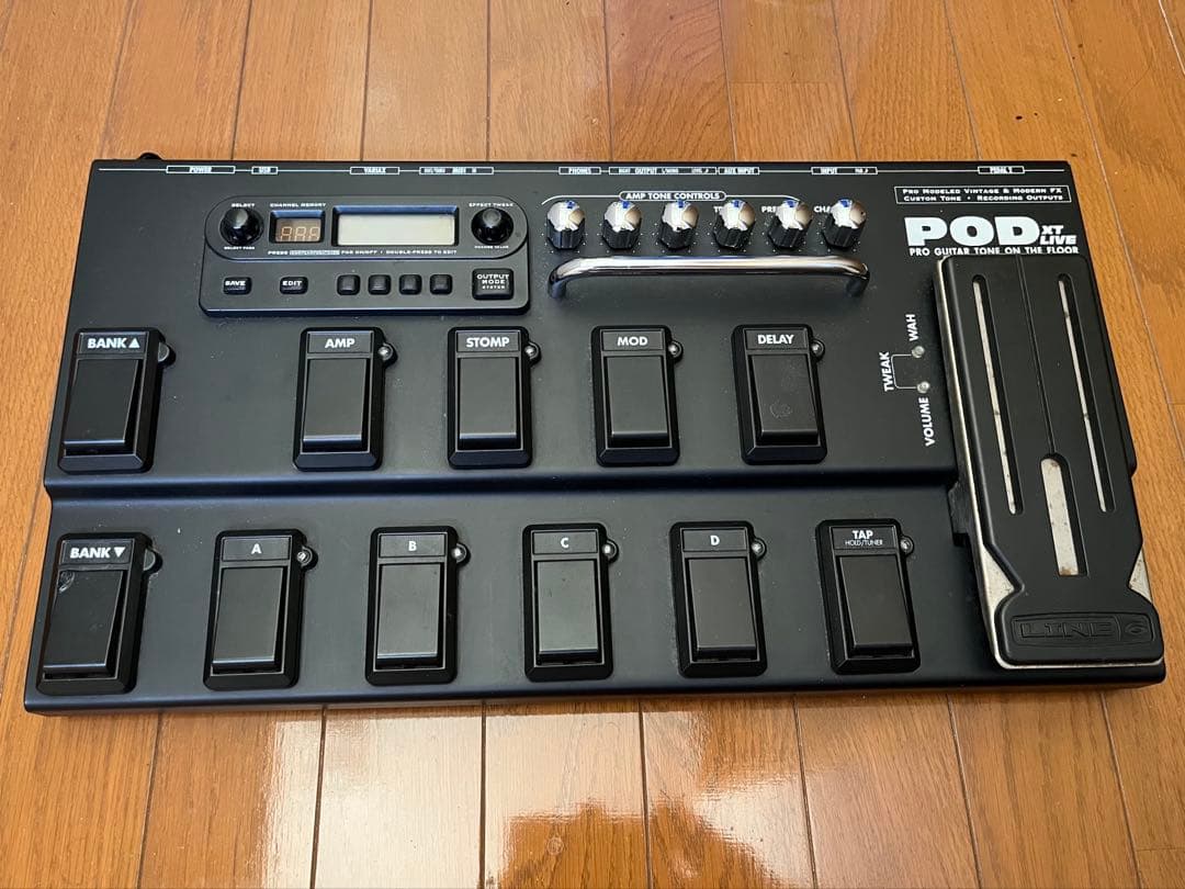 LINE 6 POD XT LIVE ギターエフェクター - メルカリ