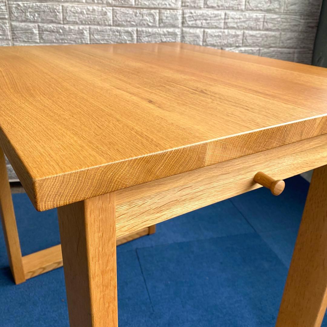 国産 飛騨産業 HIDA キツツキ オーク無垢材 デスク 机 作業台 2