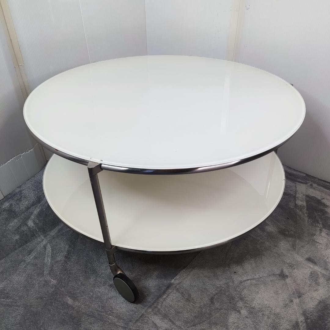 IKEA オールドイケア strind ガラステーブル　コーヒーテーブル　廃番品