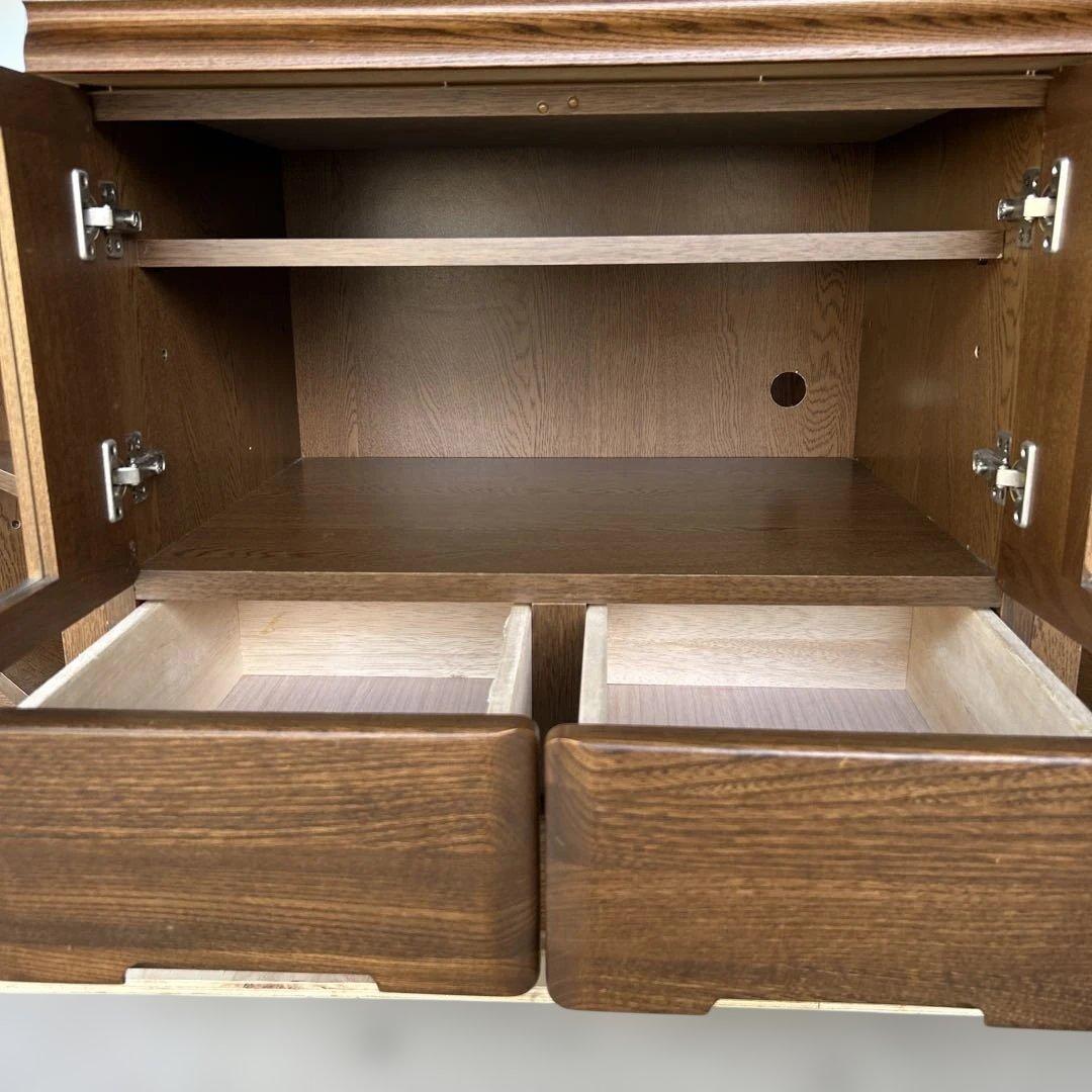 ＊送料込み＊コーナーボード テレビ台 収納棚付き