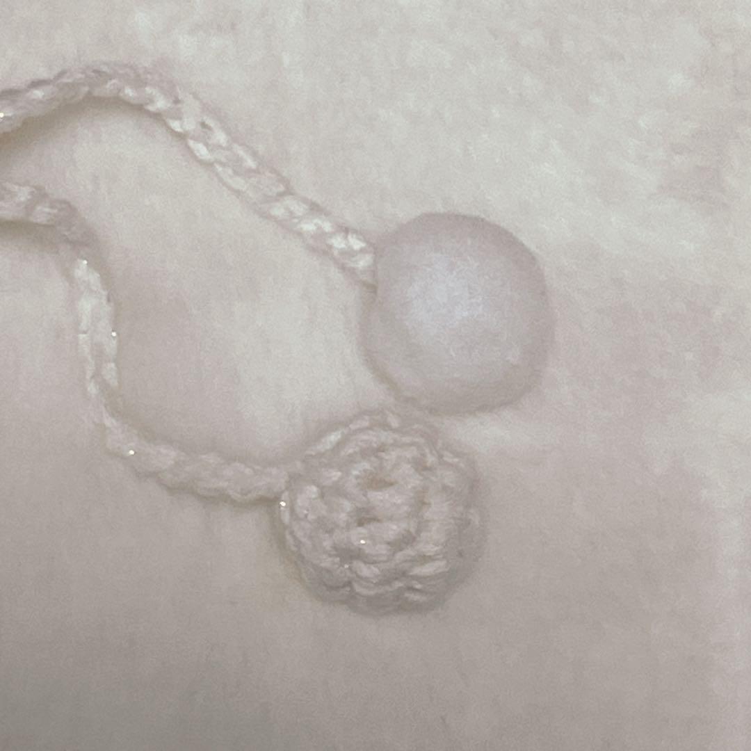 10センチちびぐるみ にじぱぺ ぬい服 うさ耳ボンネット さくらんぼ