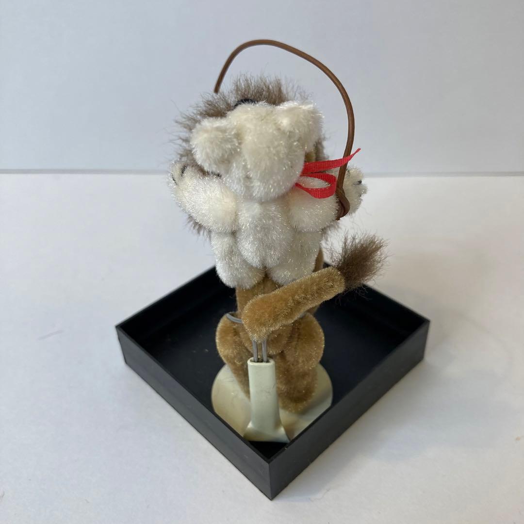 テディベア ワールドオブミニチュアベアーズ ライオンにまたがったくまさん