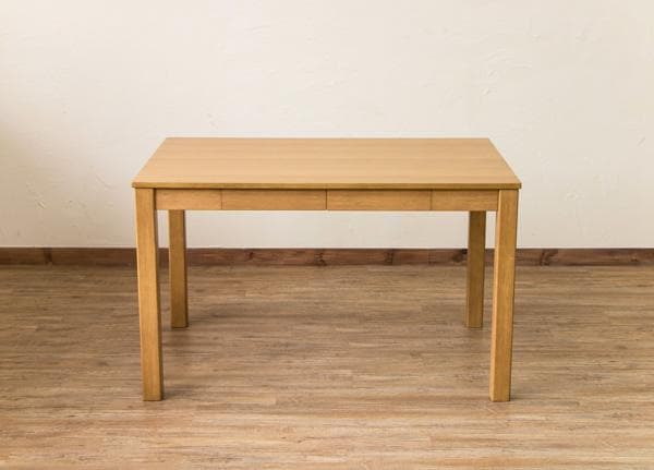 《新品・送料無料》引出し付き　フリーテーブル　110×70　BR/NA