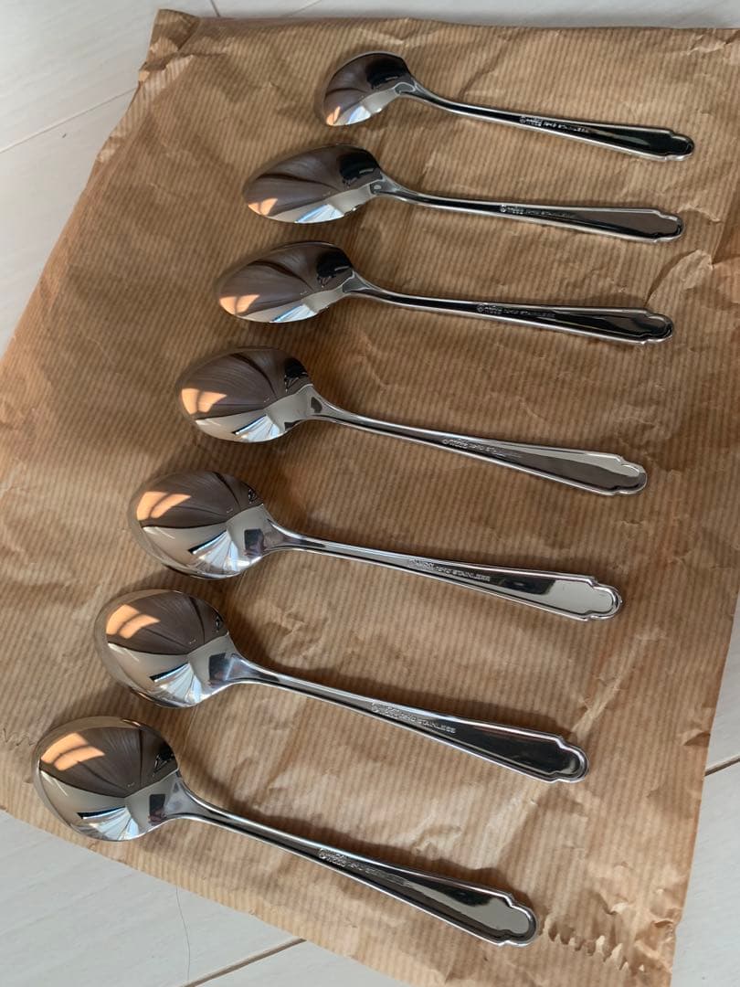 希少　美品　昭和初期モデル　ラッキーウッド　カトラリーセット 33点　レトロ