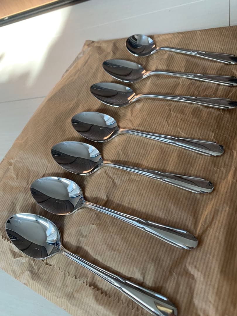 希少　美品　昭和初期モデル　ラッキーウッド　カトラリーセット 33点　レトロ