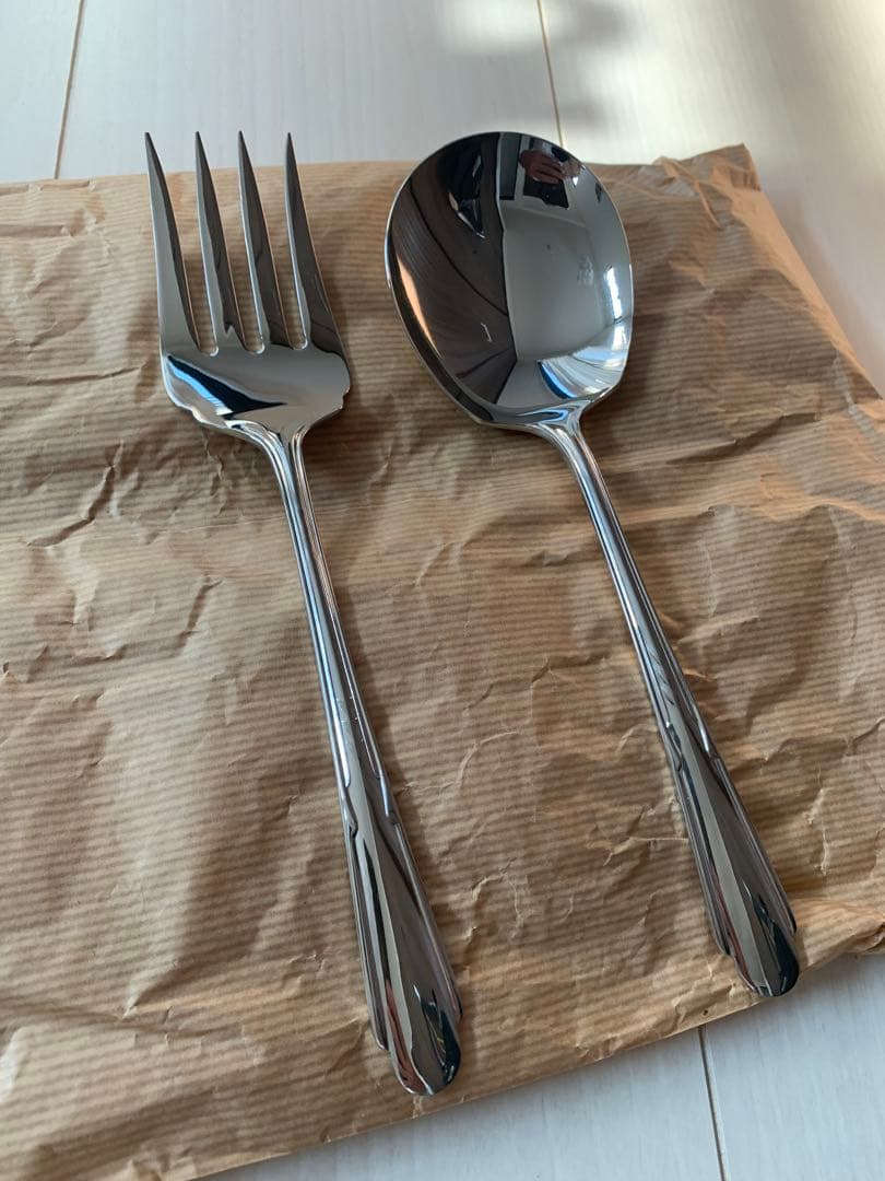 希少　美品　昭和初期モデル　ラッキーウッド　カトラリーセット 33点　レトロ