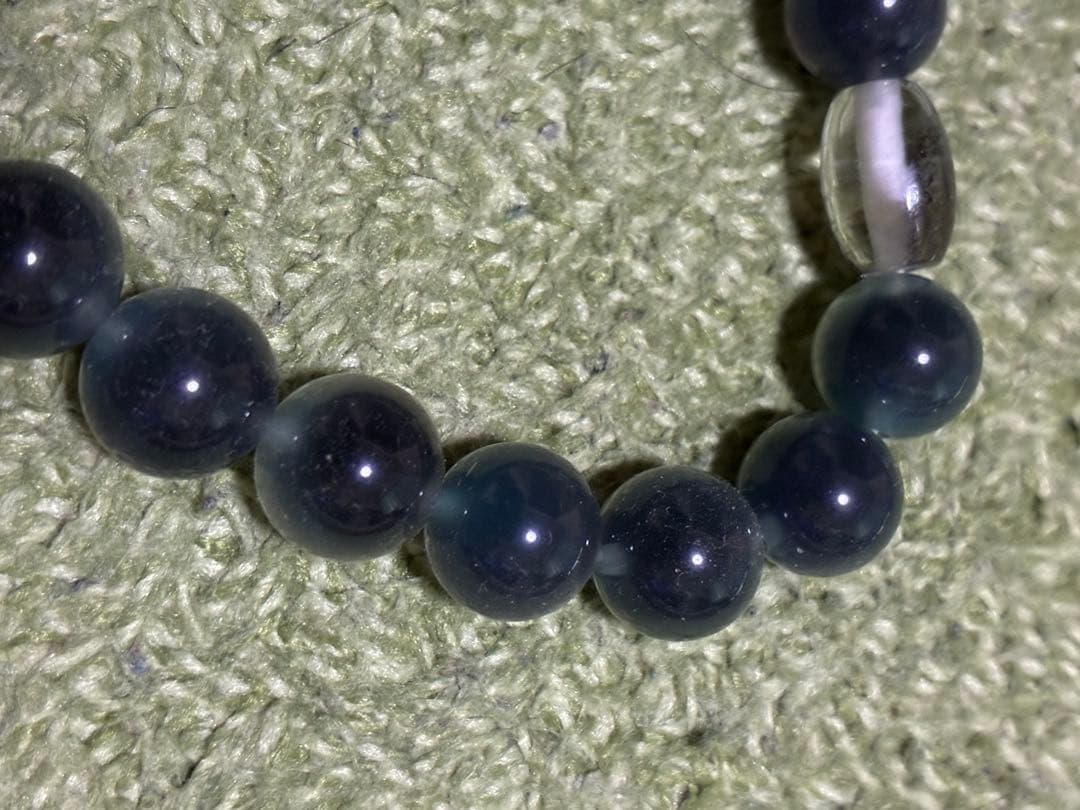ブルータピオカアゲートブレスレット