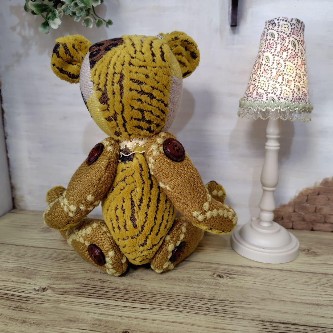 ゆ*こ様 【オークションです】ミナペルホネン＊ハンドメイド＊ぬいぐるみ＊テディベ