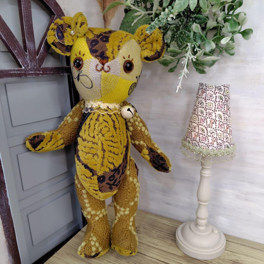 ゆ*こ様 【オークションです】ミナペルホネン＊ハンドメイド＊ぬいぐるみ＊テディベ