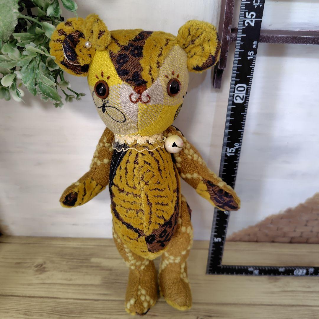 ゆ*こ様 【オークションです】ミナペルホネン＊ハンドメイド＊ぬいぐるみ＊テディベ