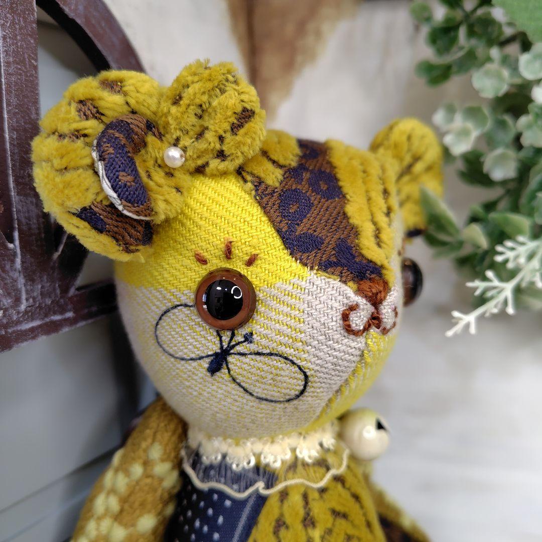 ゆ*こ様 【オークションです】ミナペルホネン＊ハンドメイド＊ぬいぐるみ＊テディベ