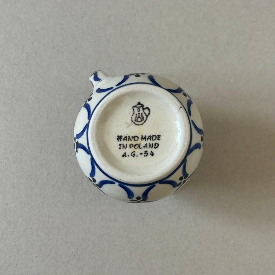 ポーリッシュポタリー ツェラミカ ティーポット ミルクピッチャー