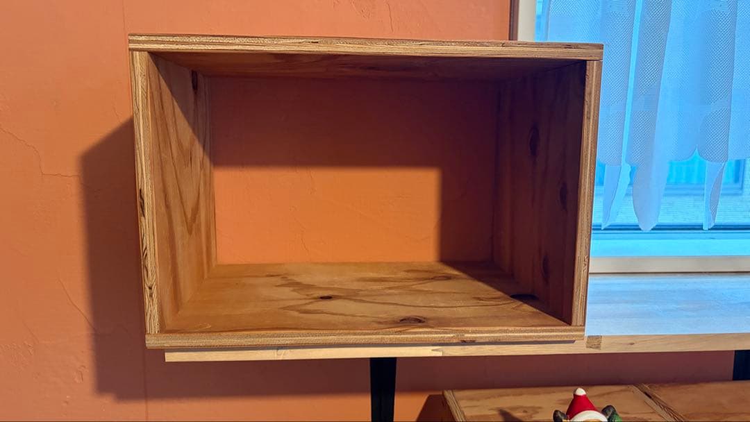 木製オープンシェルフ