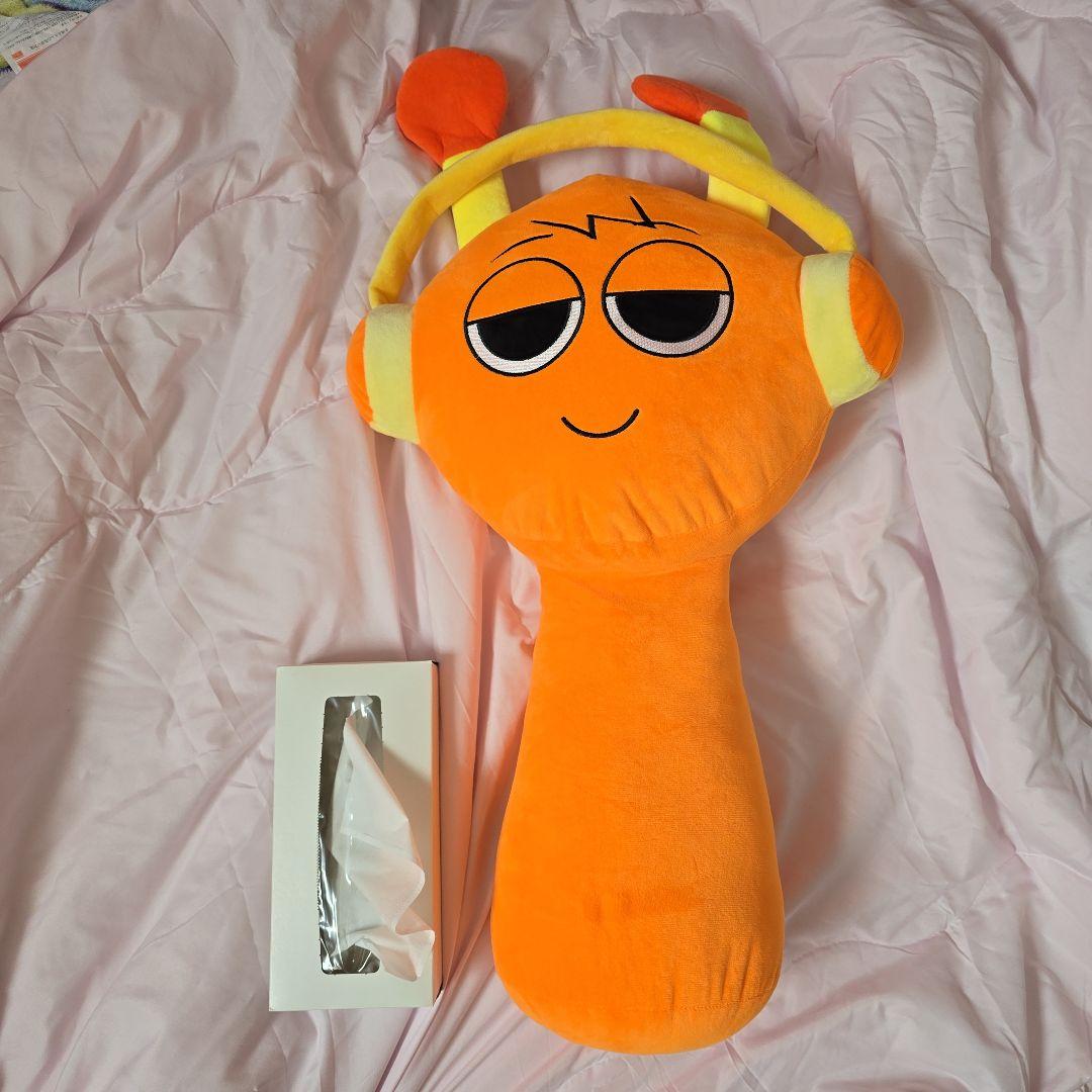 スプランキー オレン BIG ぬいぐるみ - メルカリ