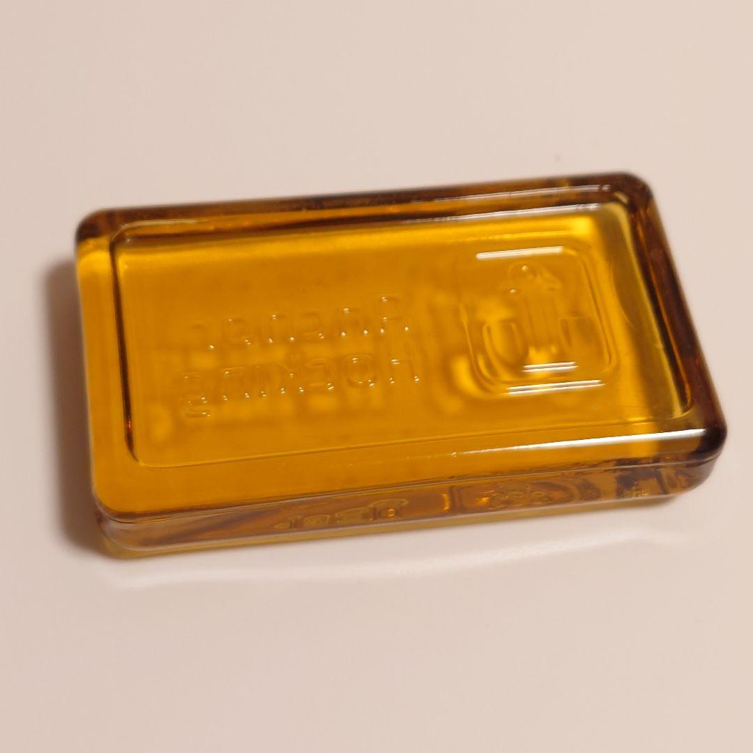 ※キズあり　アンカーホッキング【ペーパーウェイト（ハニーゴールド）】