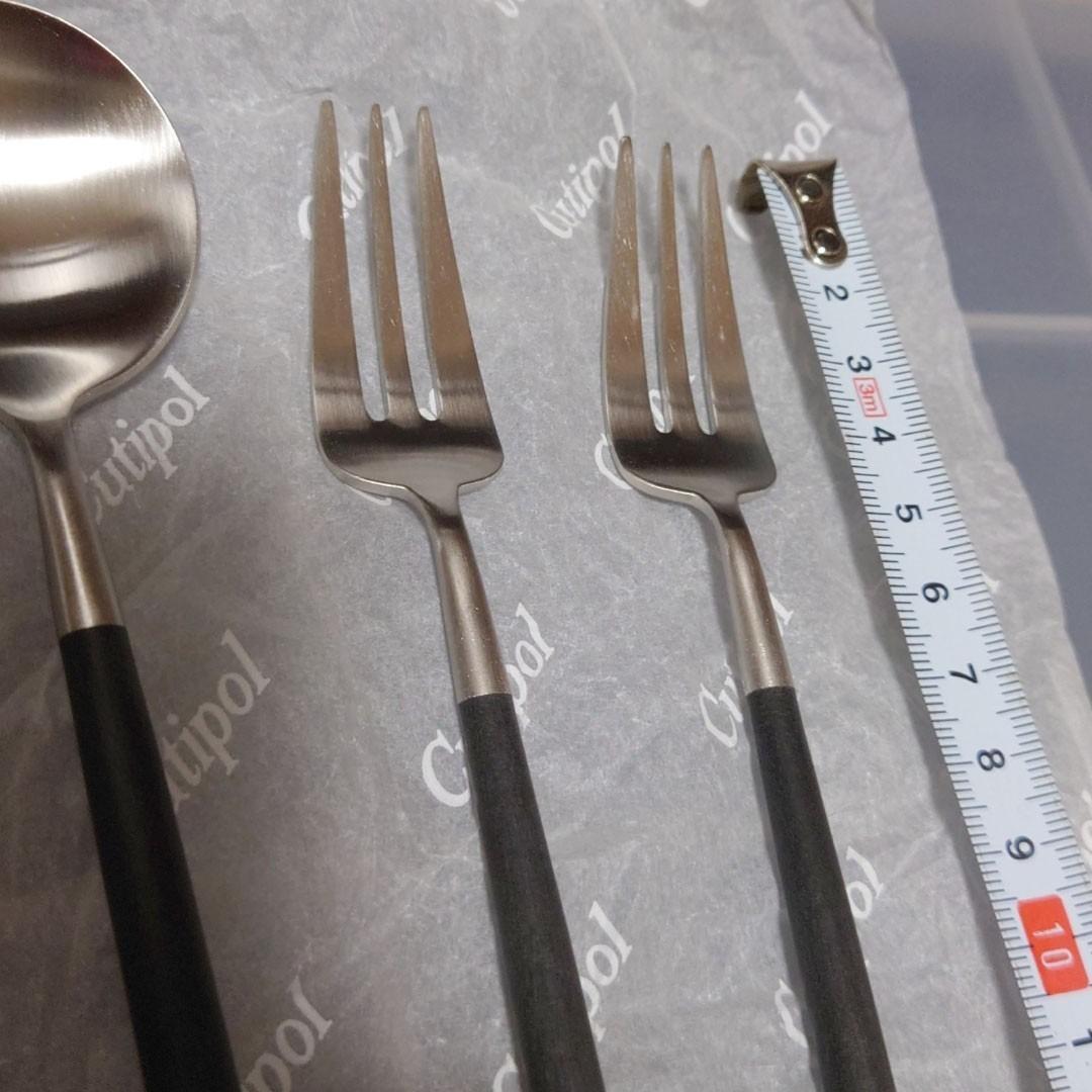 クチポール　GOA ③　6本セット　ゴア　デザートスプーン　デザートフォーク