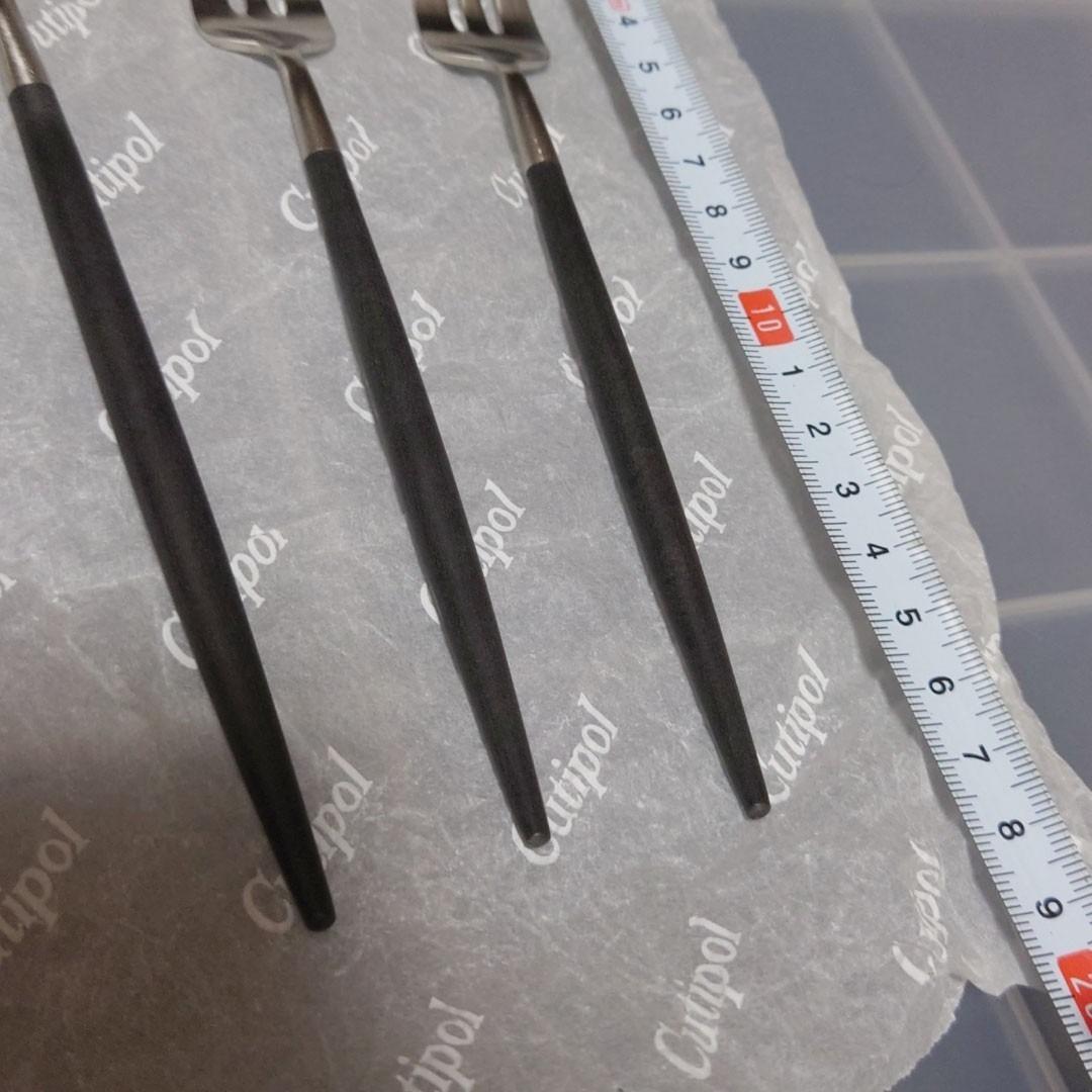 クチポール　GOA ③　6本セット　ゴア　デザートスプーン　デザートフォーク