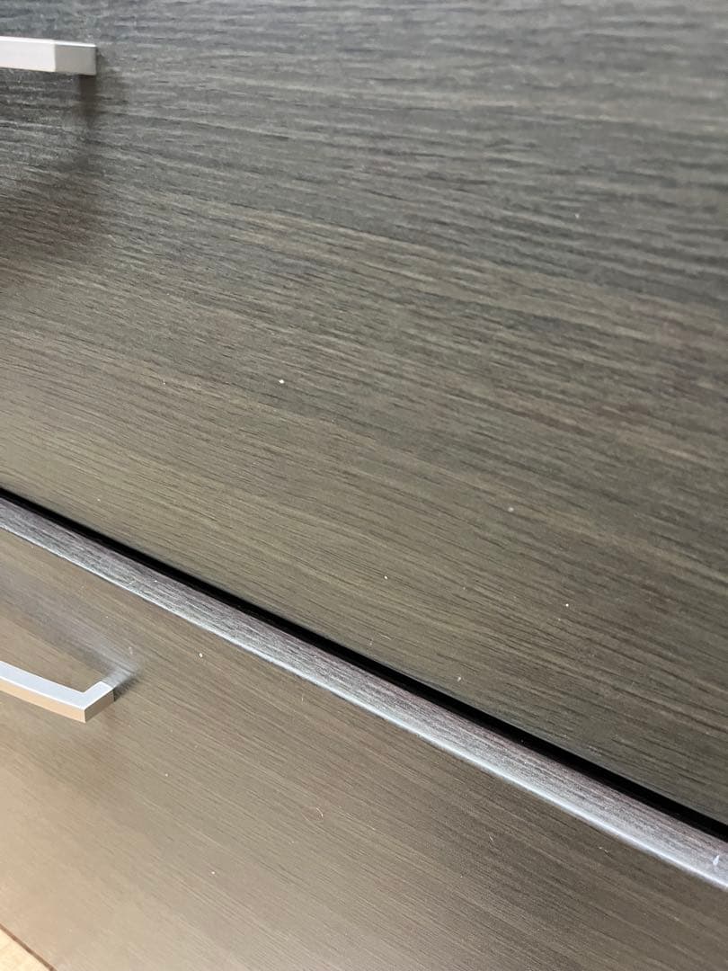 【値下げ中！8/19 15時まで！送料込み】キッチンボード　食器棚 ガラス扉付き