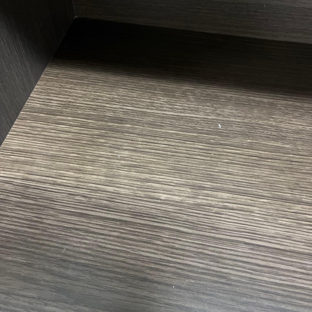 【値下げ中！8/19 15時まで！送料込み】キッチンボード　食器棚 ガラス扉付き