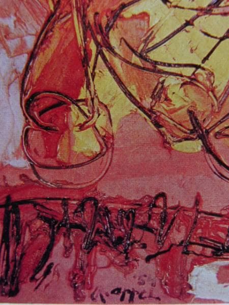 Karel Appel、Les Animaux du Desert、希少画集画