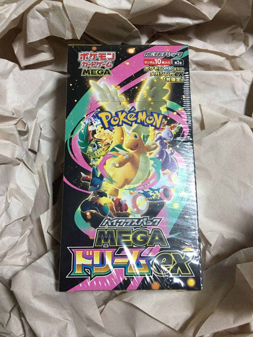 新品未開封・シュリンク付き】MEGAドリームex BOX - メルカリ