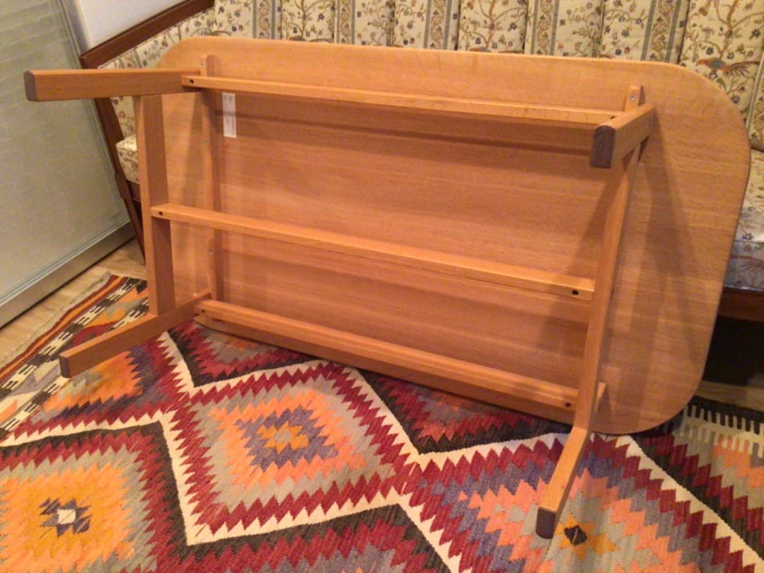 デンマークフレデリシア社　オークセンターテーブル　超美品