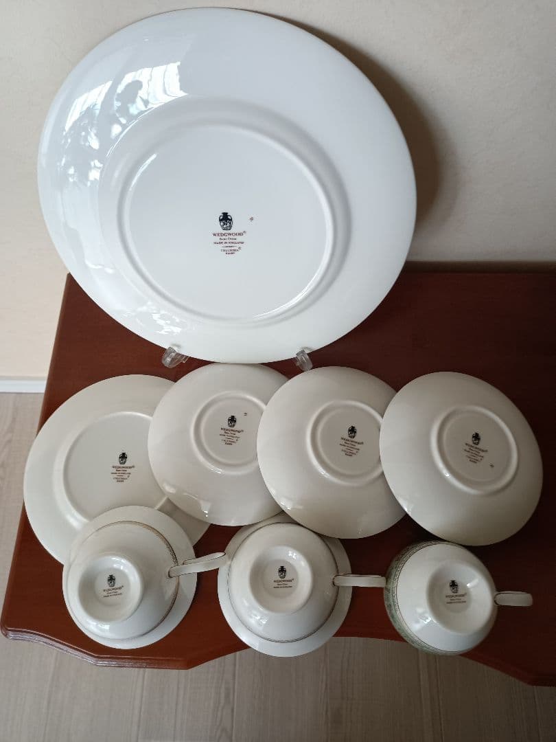 ✤ウェッジウッド　コロンビアセージグリーン　５セット✤