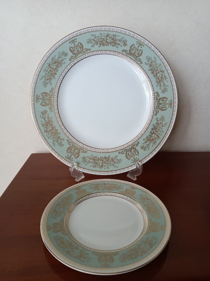 ✤ウェッジウッド　コロンビアセージグリーン　５セット✤