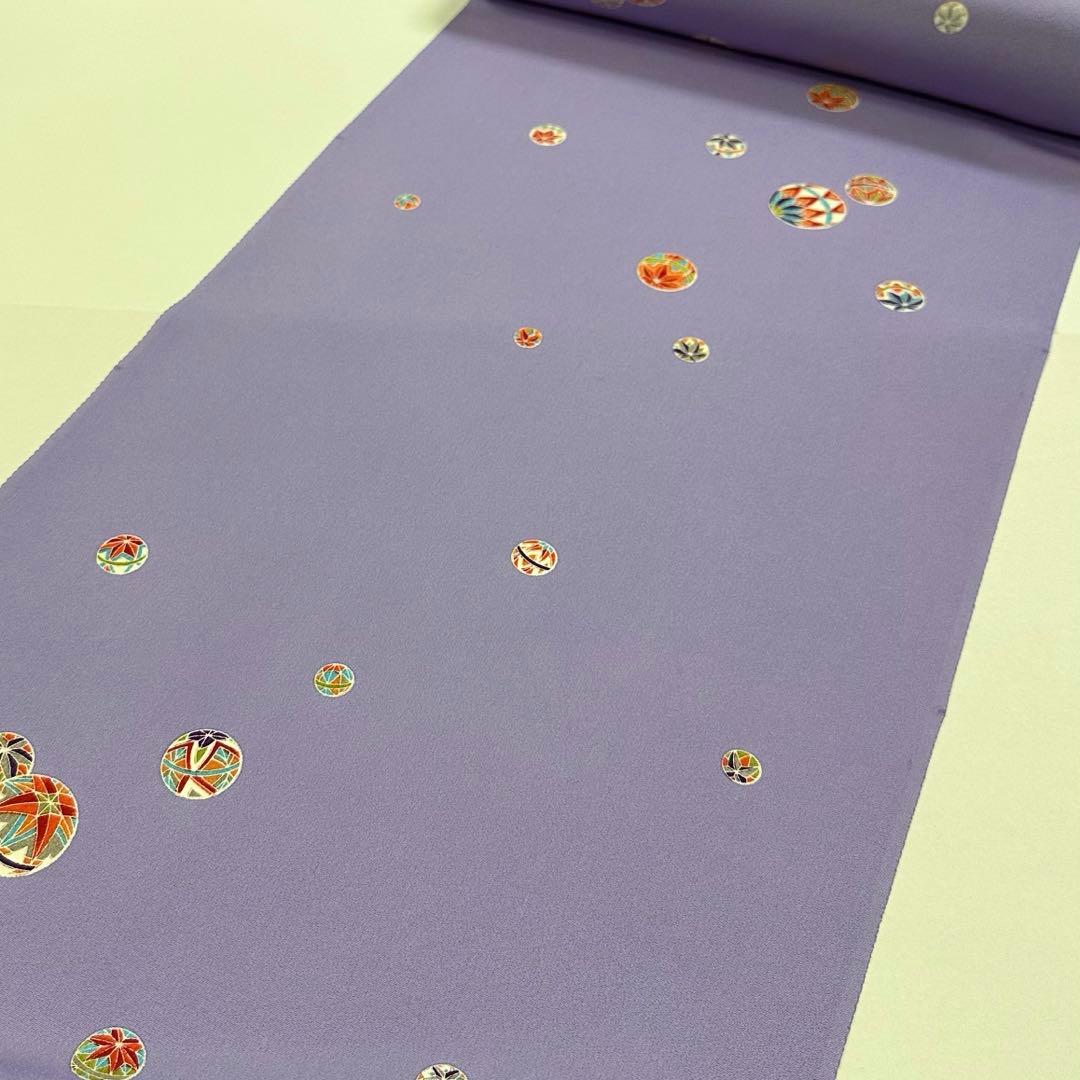 新品 正絹 小紋 ジュニア小紋にも 京友禅 小谷荘夢 丹後ちりめん 2940