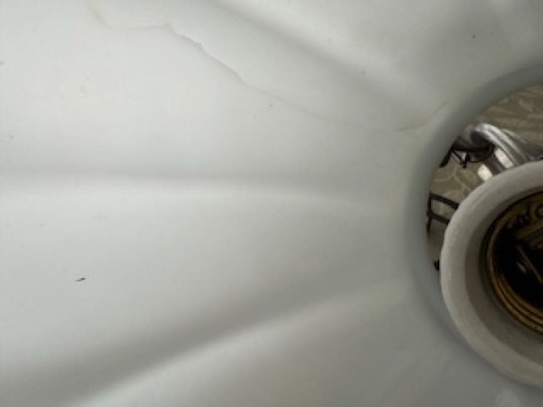 *️⃣プロフ必読*️⃣ライン有り❣️アンティークフランスガラスランプ